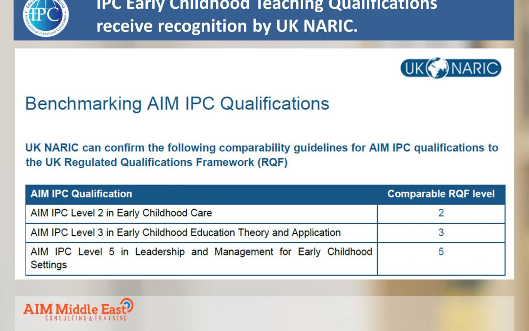 UK NARIC and IPC Qualifications